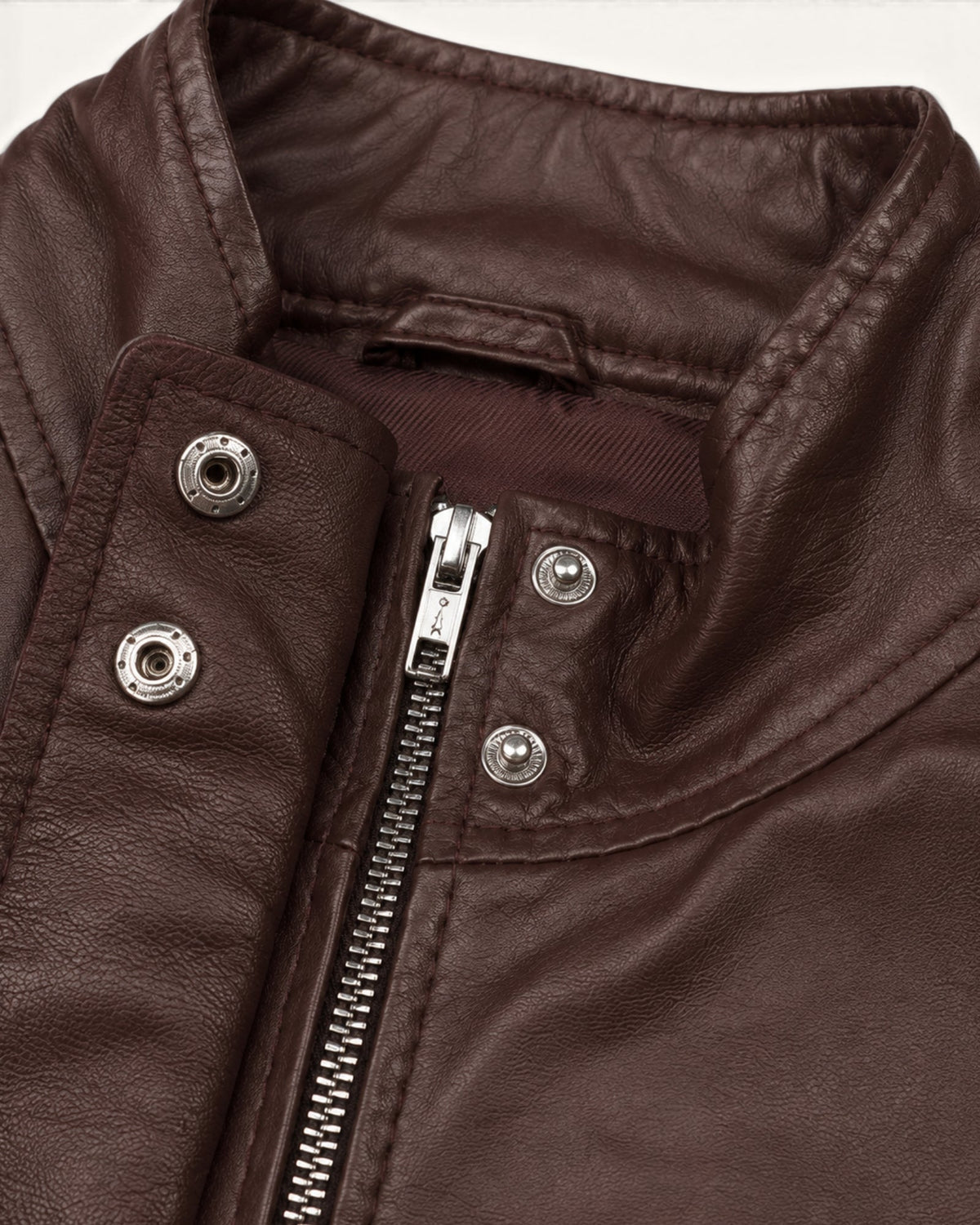 Women's Dark Brown Genuine Leather Jacket – JW-001