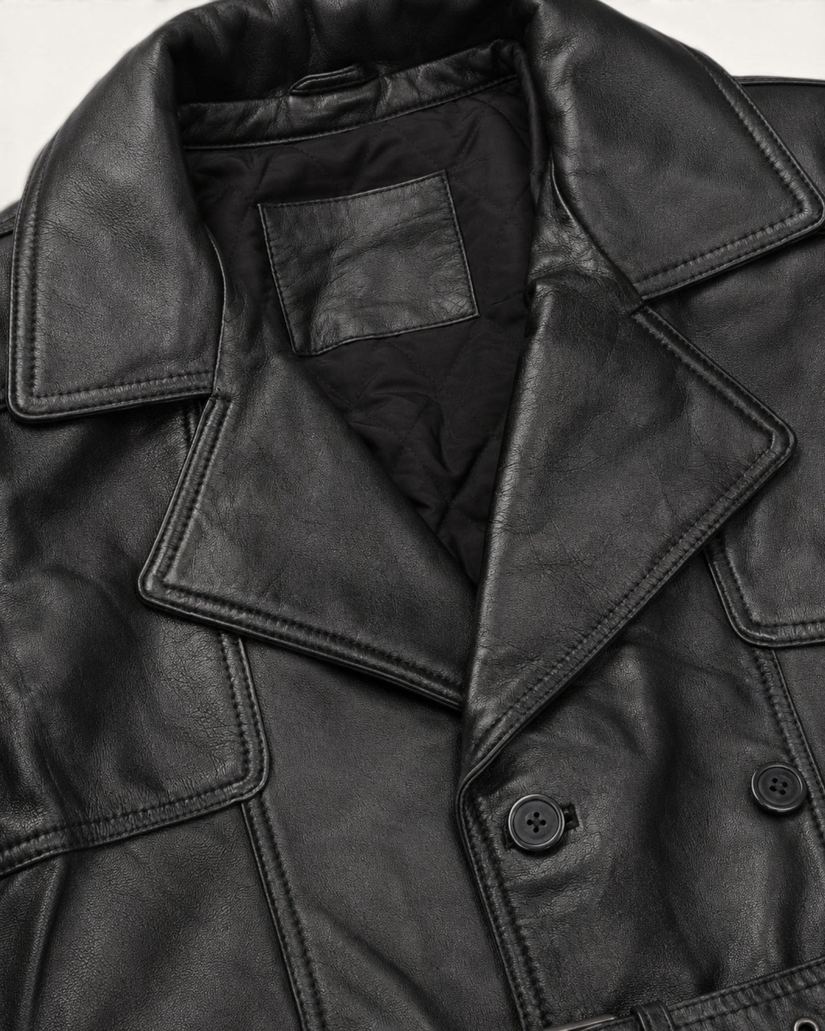 Men's Genuine Leather Jacket – J-0061