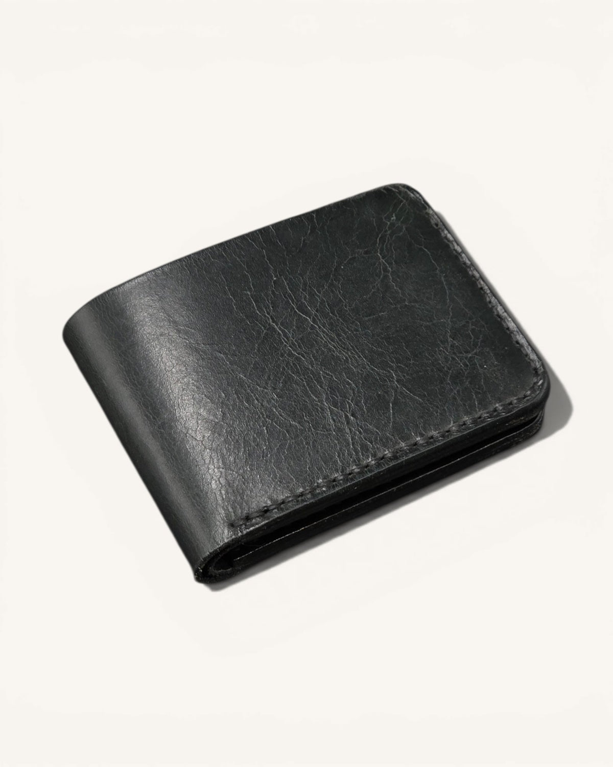 Men's Handmade Leather Bifold Card Wallet – HM-002