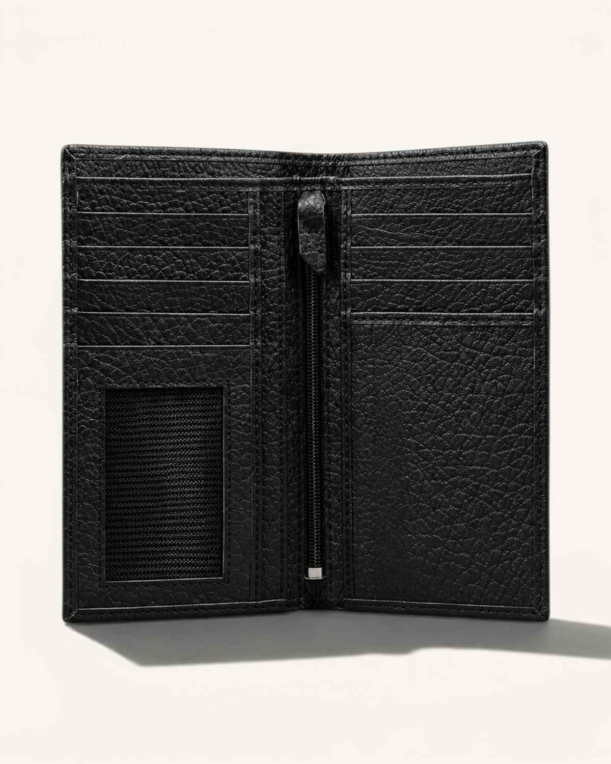 Men's Long Genuine Leather Zipper Wallet – SL-098
