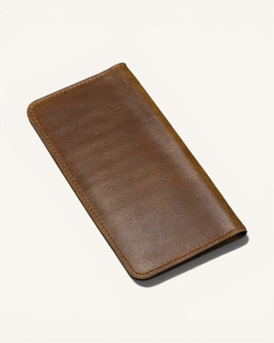 Men's Genuine Leather Long Bifold Wallet – SL-102