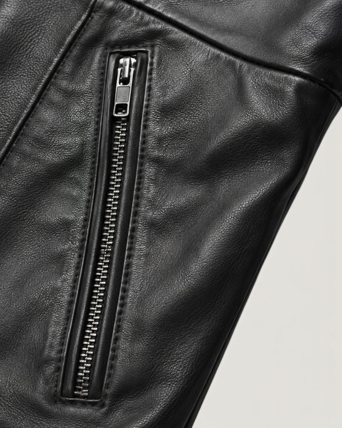 Women's Black Genuine Leather Jacket – JW-003