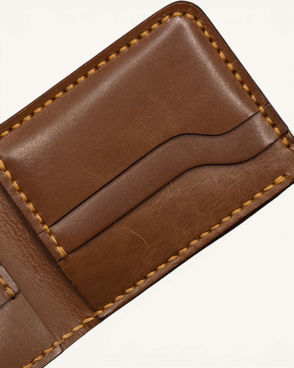 Men's Handmade Leather Bifold Card Wallet – HM-002