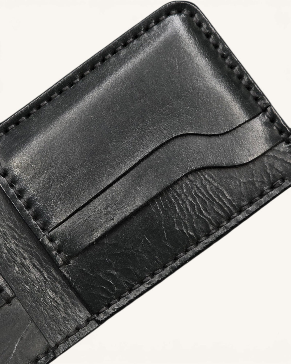 Men's Handmade Leather Bifold Card Wallet – HM-002