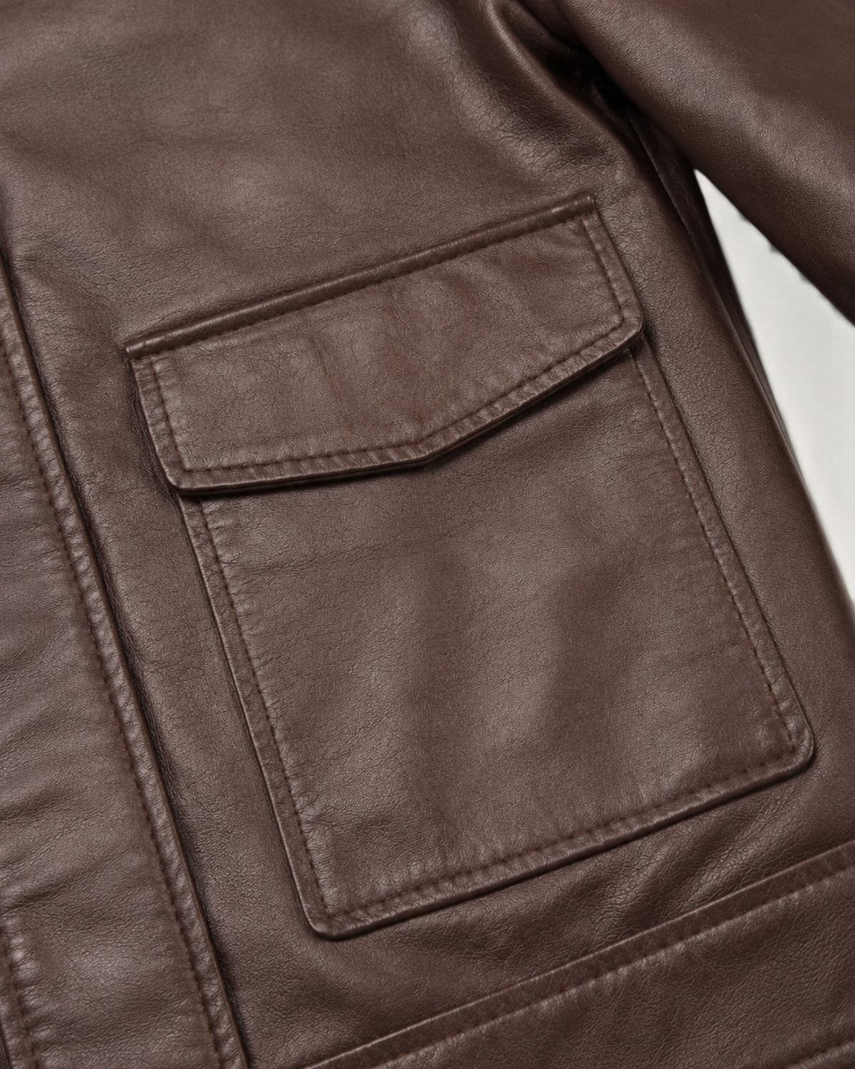 Women's Dark Brown Genuine Leather Jacket – JW-001