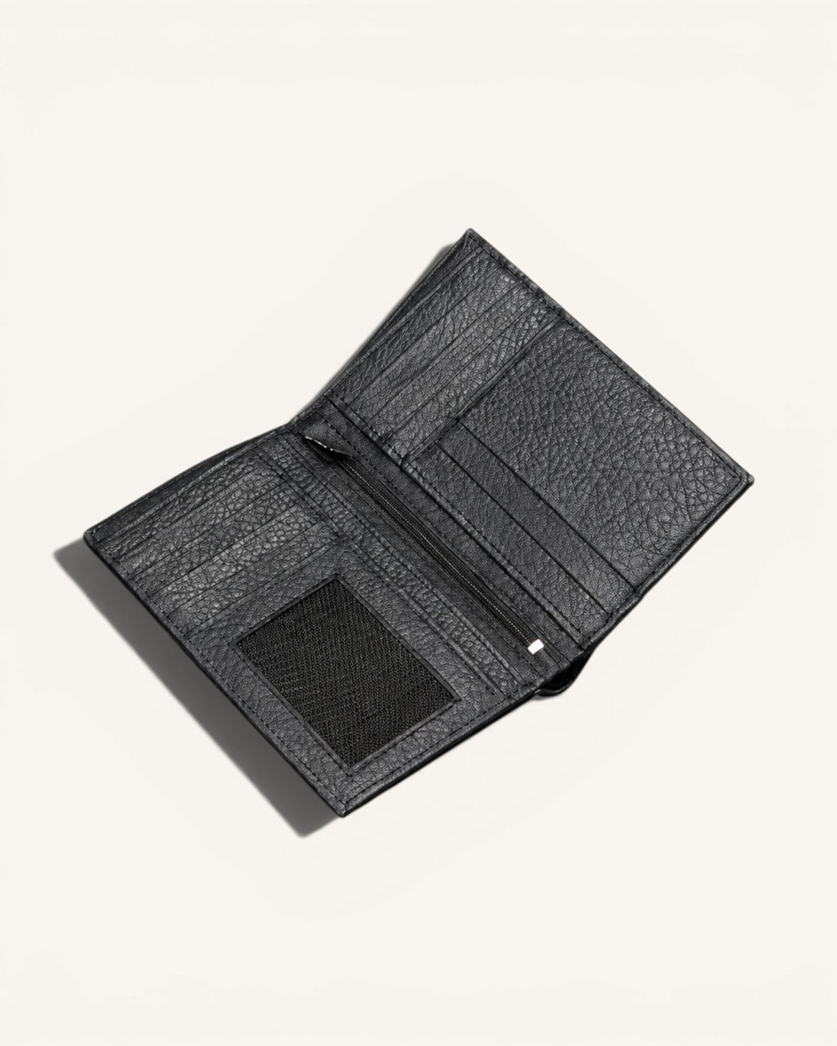 Men's Long Genuine Leather Zipper Wallet – SL-098