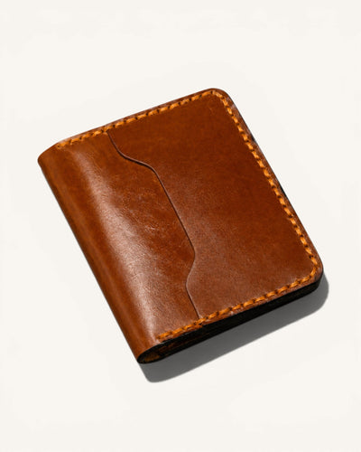Women's Tan Genuine Leather Card Holder – HM-005 TAN