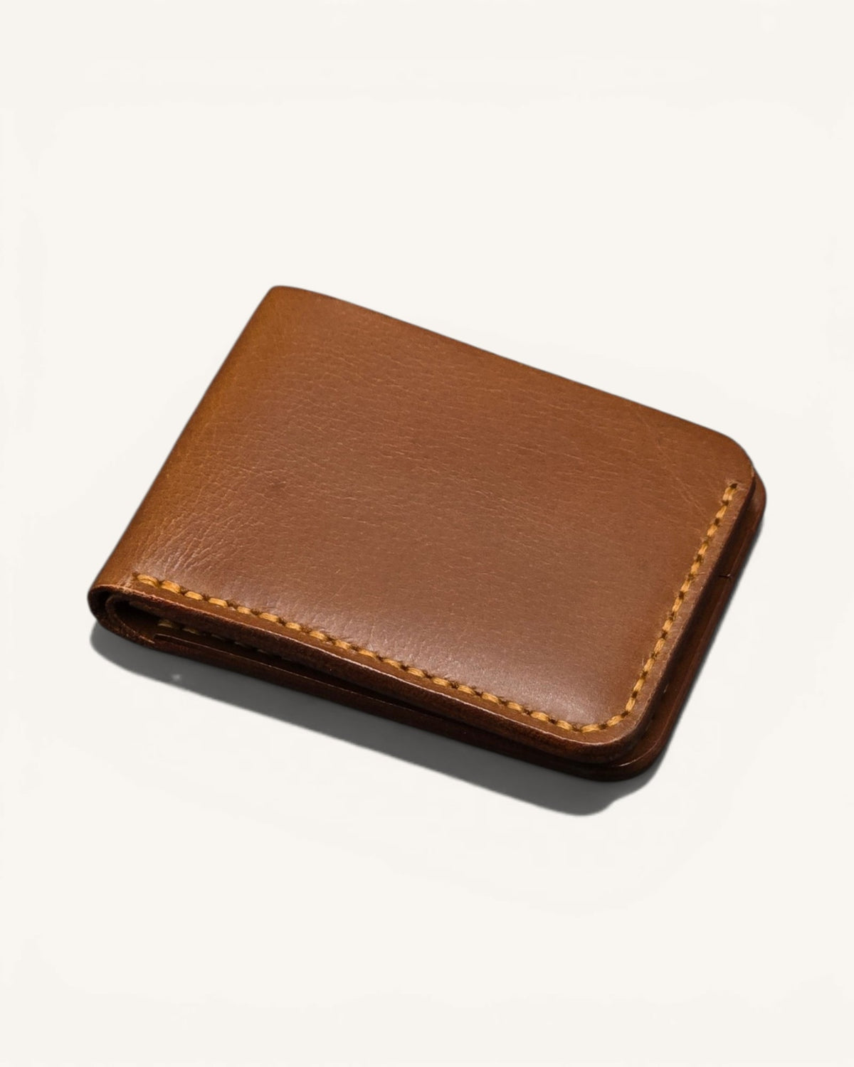Men's Handmade Leather Bifold Card Wallet – HM-002