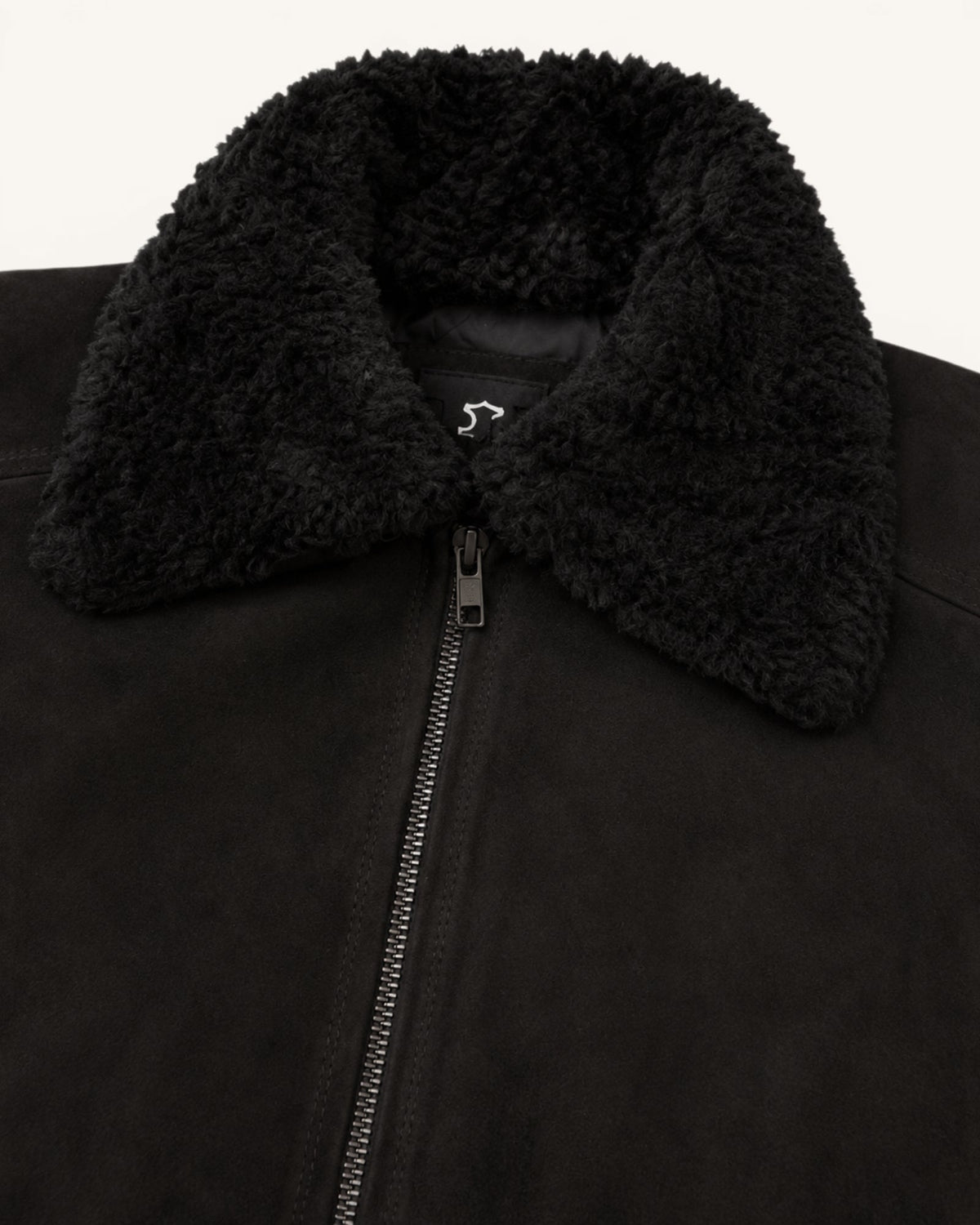 Men's Black Genuine Leather Jacket – J-0053