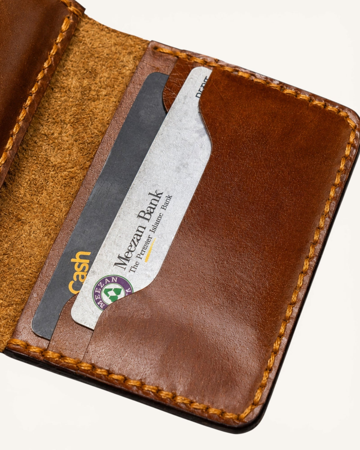 Women's Tan Genuine Leather Card Holder – HM-005 TAN
